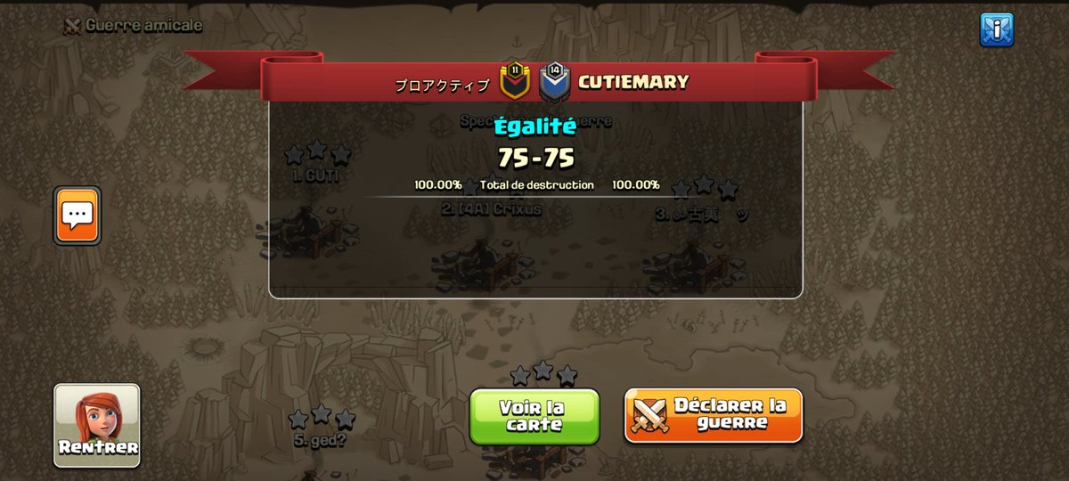 Week 9 
CWL ELITE 25
Against CUTIMARY 
GG