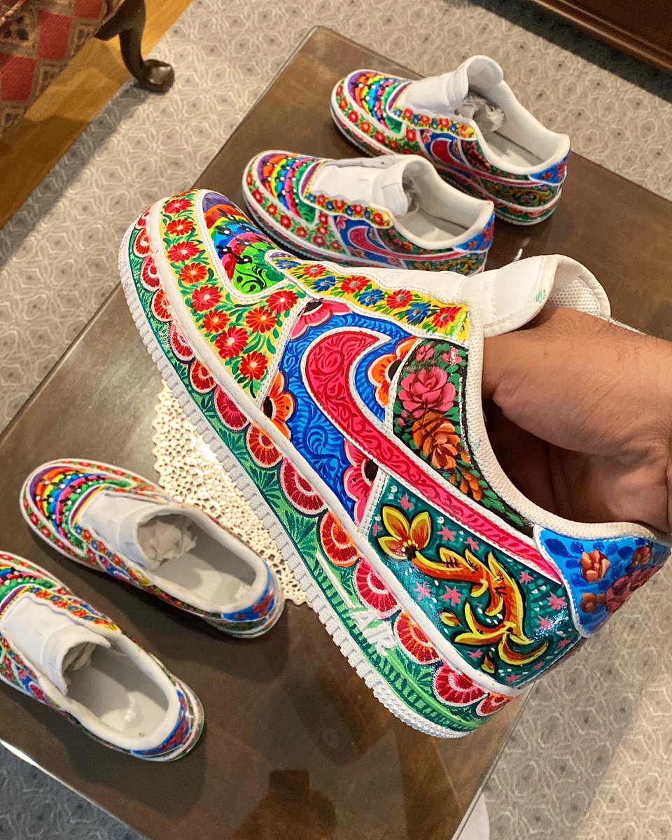 God bless my father, who went and got these hand painted in Karachi, Pakistan