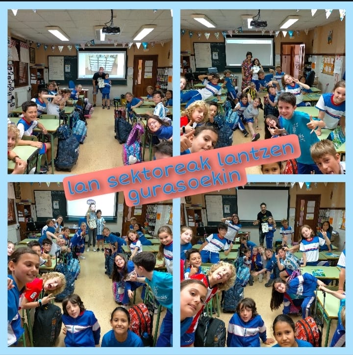 smiportu's tweet photo. LH 3 Lan sektoreak lantzen gurasoekin! @smiportu @menejoven @KristauEskola #LanSektoreak #lanbideak #proiektuak #LehenHezkuntza #AdostekoPrest https://t.co/nDCD1qpnLv