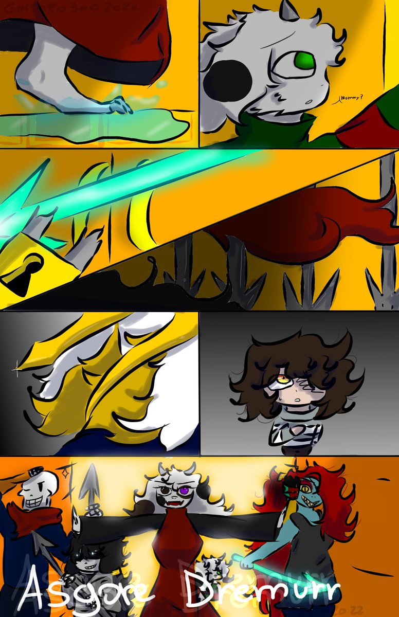 garroza360's tweet photo. english version
#exiletale #undertaleAU好きさんと繋がりたい  #undertaleFanart #sans #undertale_au https://t.co/VyNearNKYU