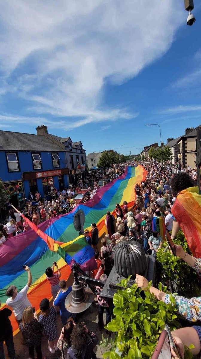 Caolanmcaree's tweet photo. Pride in Buncrana, Co. Donegal today looked deadly 🏳️‍🌈 https://t.co/a0XTe54KhH