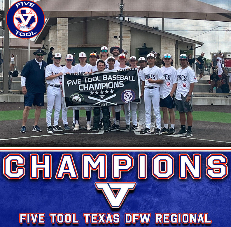 🏆CHAMPIONS🏆

Congrats to <a href="/9dudesbaseball/">9DudesBaseball</a> 2023 on winning the 17U Blue Division Championship of the <a href="/FiveTool/">Five Tool Baseball</a> Texas DFW Regional!

#WatchEm