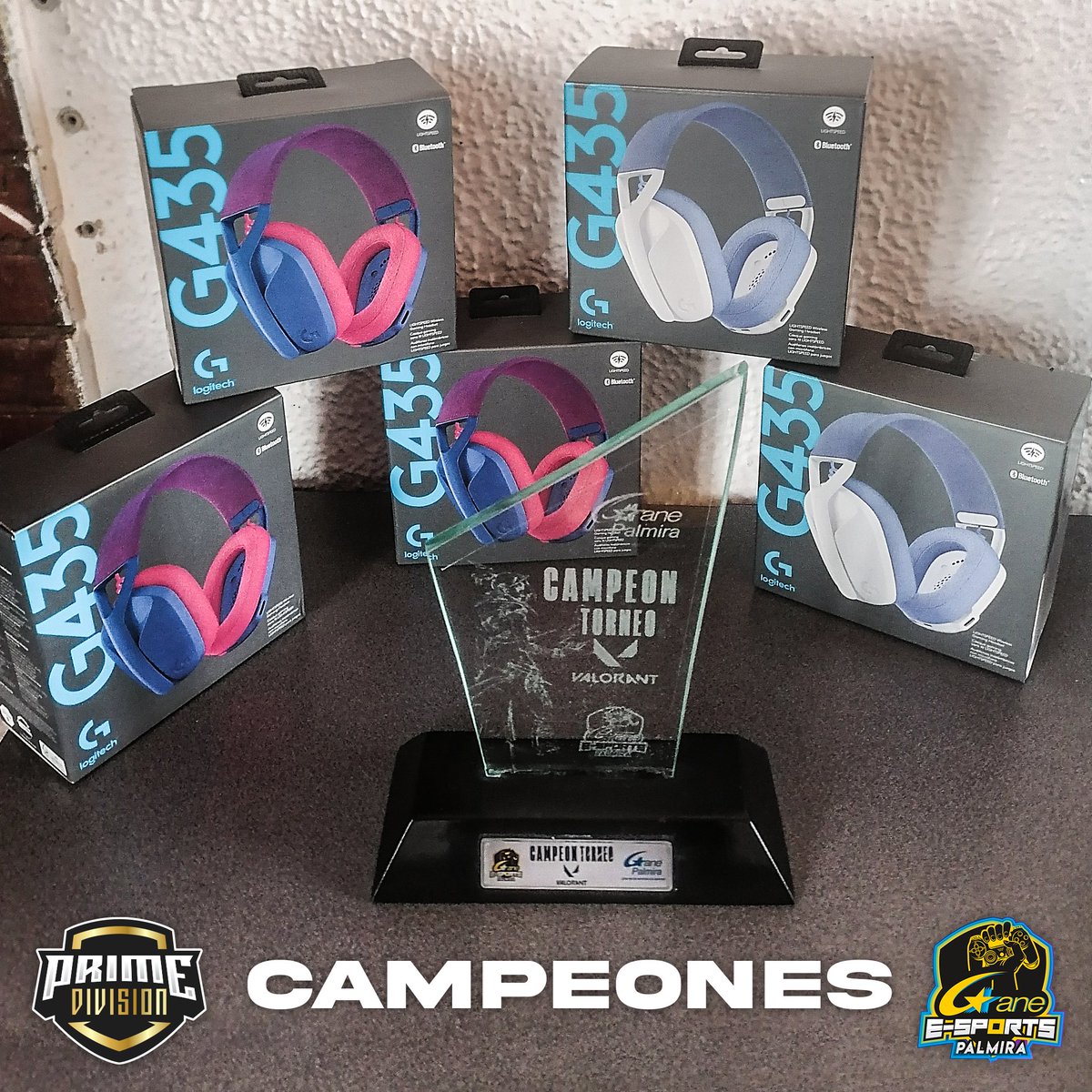 Nos llena de orgullo poder ostentar no solamente el título de CAMPEONES sino también el primer trofeo entregado en un torneo de Valorant en Colombia.🤩
Muchas gracias a <a href="/ganepalmira/">Gane Palmira</a> @ganepalmiraesports por hacer esto posible y como no, gracias tambien a todos los sponsors.
.
.