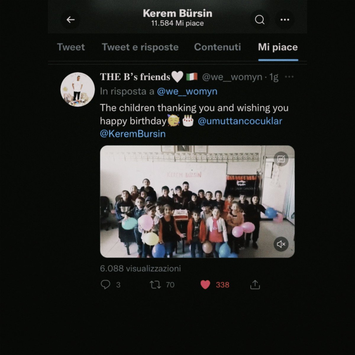 we__womyn's tweet photo. Kerem replied to us, these words are so precious, we are really so happy❤️‍🩹 https://t.co/N1Je1v7a3T