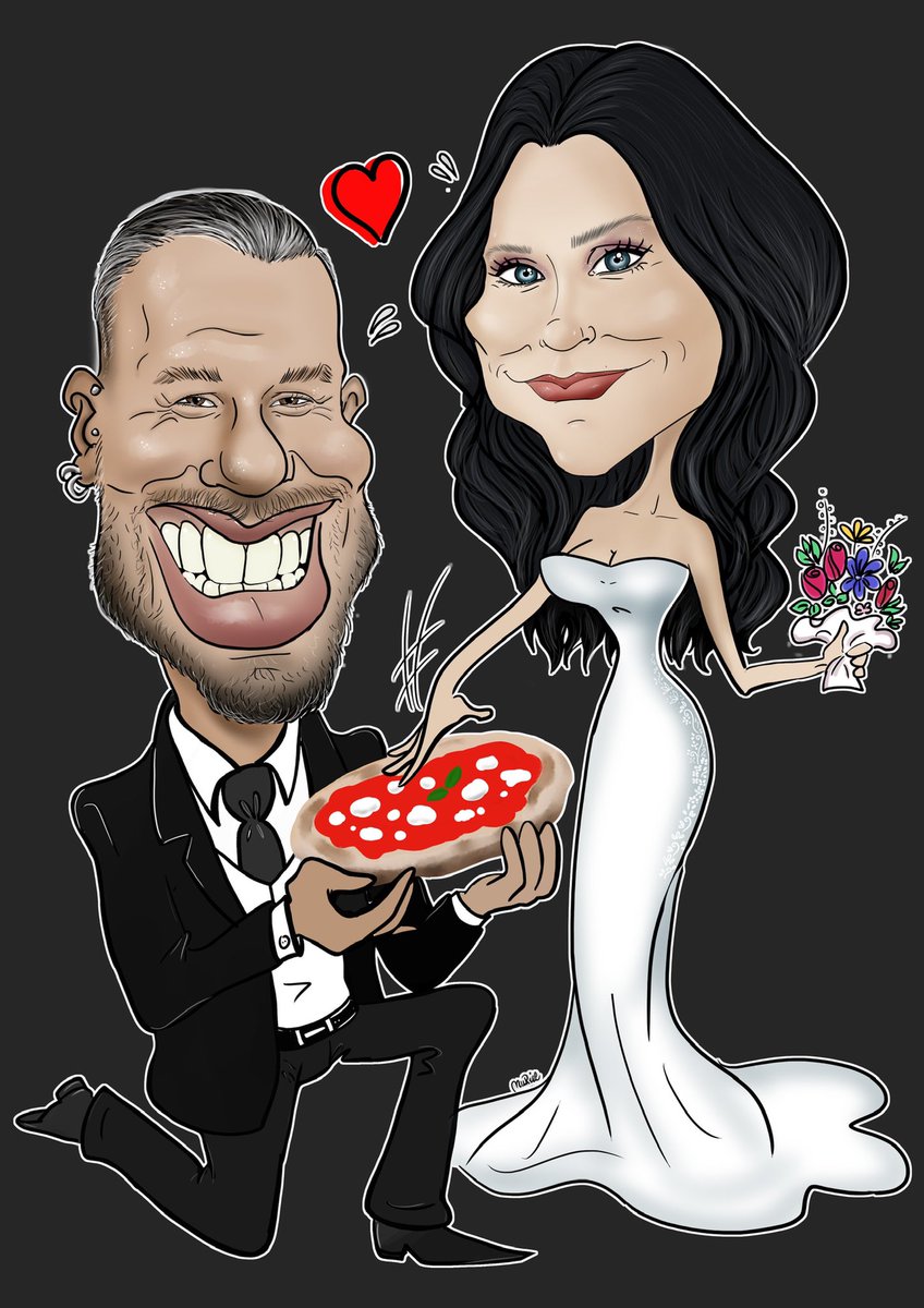 MurielPerondi's tweet photo. #caricatura #sposi #caricature #art #painting #digitalart #funny #portrait #cartoons #matrimonio #tableau #caricaturista #muriel https://t.co/PdUcNjO5CR