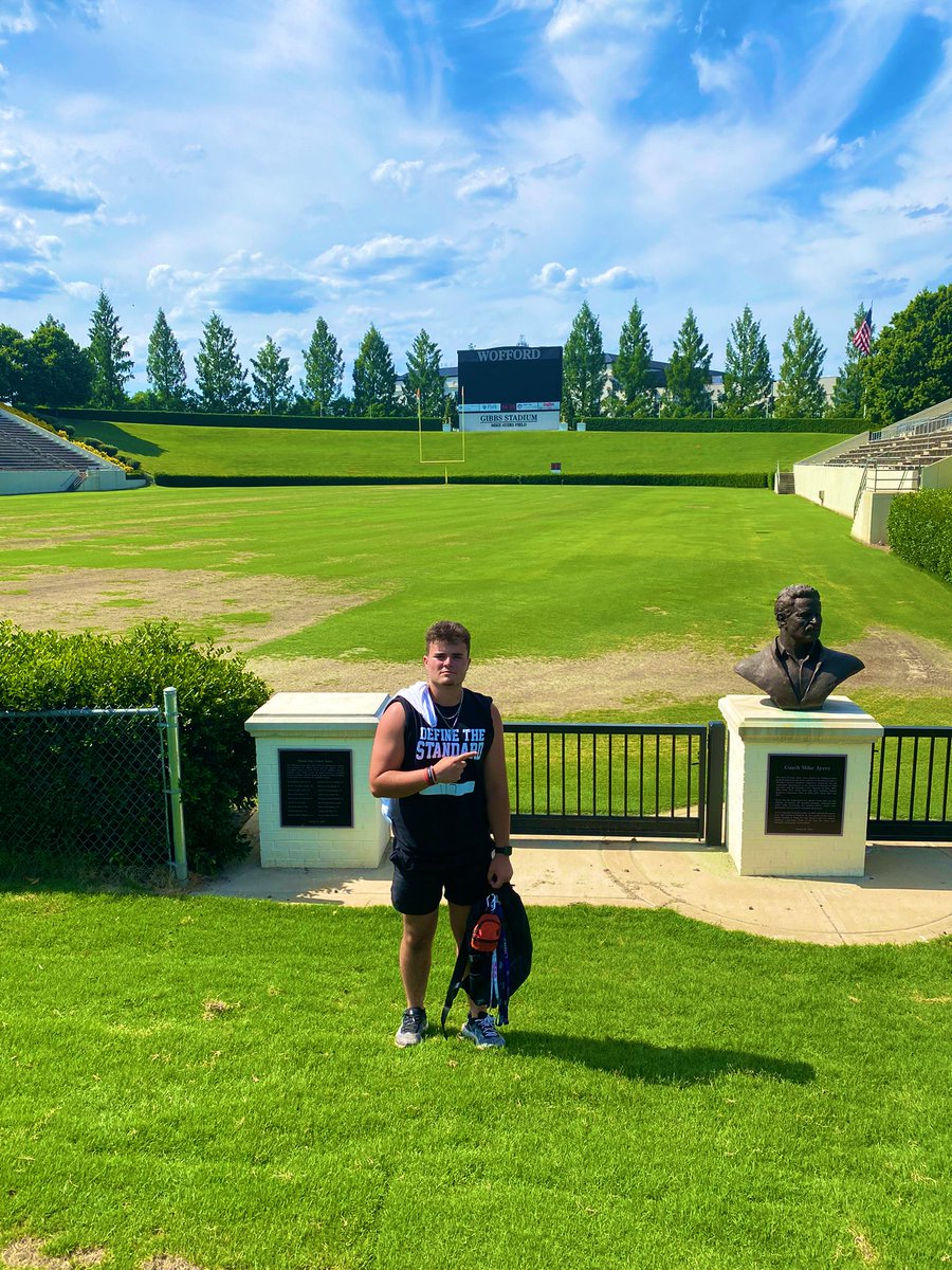 Had an awesome camp <a href="/Wofford_FB/">Wofford Football</a>!! Great to see and learn from <a href="/CoachAWarwick/">Coach Andrew Warwick</a> again. <a href="/Coach_Doolittle/">Mitch Doolittle</a> <a href="/CoachConklin/">Josh Conklin</a> #DefineTheStandard