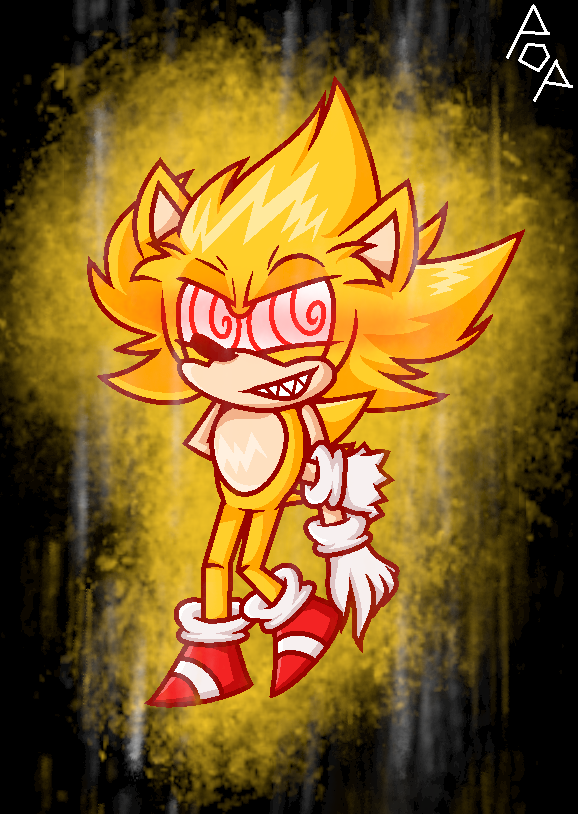 Fleetway Super Sonic png