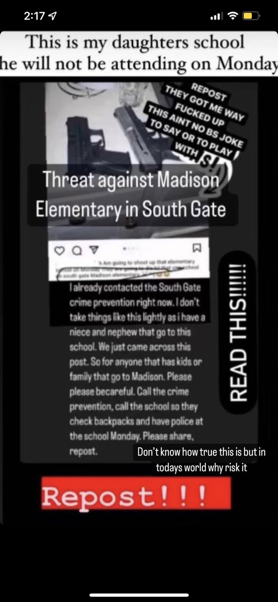 The world is too scary right now, this has been reposted on Ig