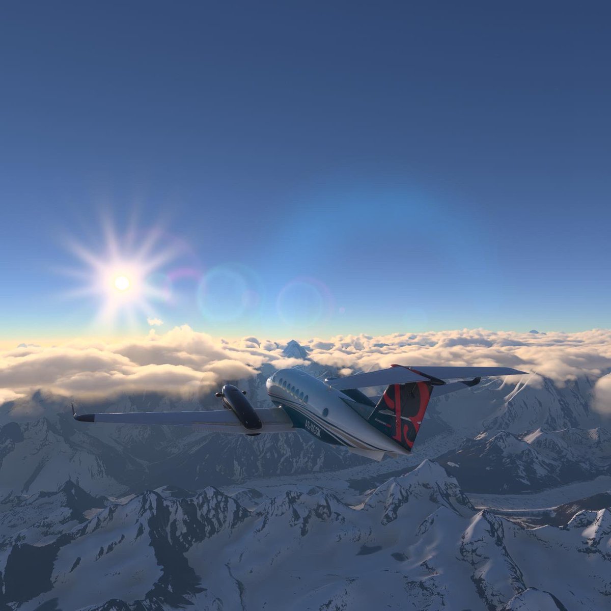 MakgSnake's tweet photo. There are times I still can’t believe this this game is real. I mean the graphics and the sound design and everything in between is still mind blowing and my jaw hits the floor each time I boot up this game. #Xbox #MSFlightSimulator #XboxSeriesX #XboxSeriesS #FlightSimulator https://t.co/VPZrwtLWlo