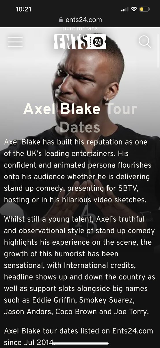 deanbrown99's tweet photo. @hereford1terra @Sarah17181541 @BGT It’s not the fact he has money that annoys me it’s the fact he is already touring. His last show was in April this year! So IN MY OPINION someone who is already making a living being a professional comedian shouldn’t be able to be part of a show that’s not fair on others! https://t.co/gzrOHTuT0v