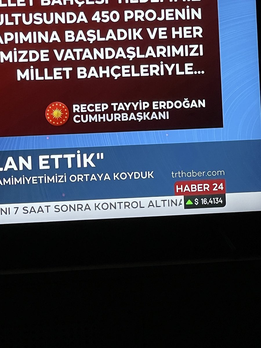 Halk tvden satıp trtden dolar alamıyor muyuz