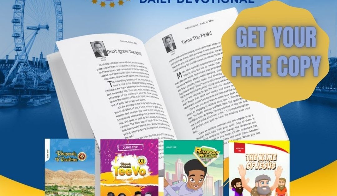 MrsS07's tweet image. Devotionals for All Ages: Request Your FREE Rhapsody of Realities Devotionals! #rhapsodyofrealities #rhapsodydevotional #freedevotional #readyourbible #sharethegospel @rhapsodydevotional dlvr.it/SRgHds