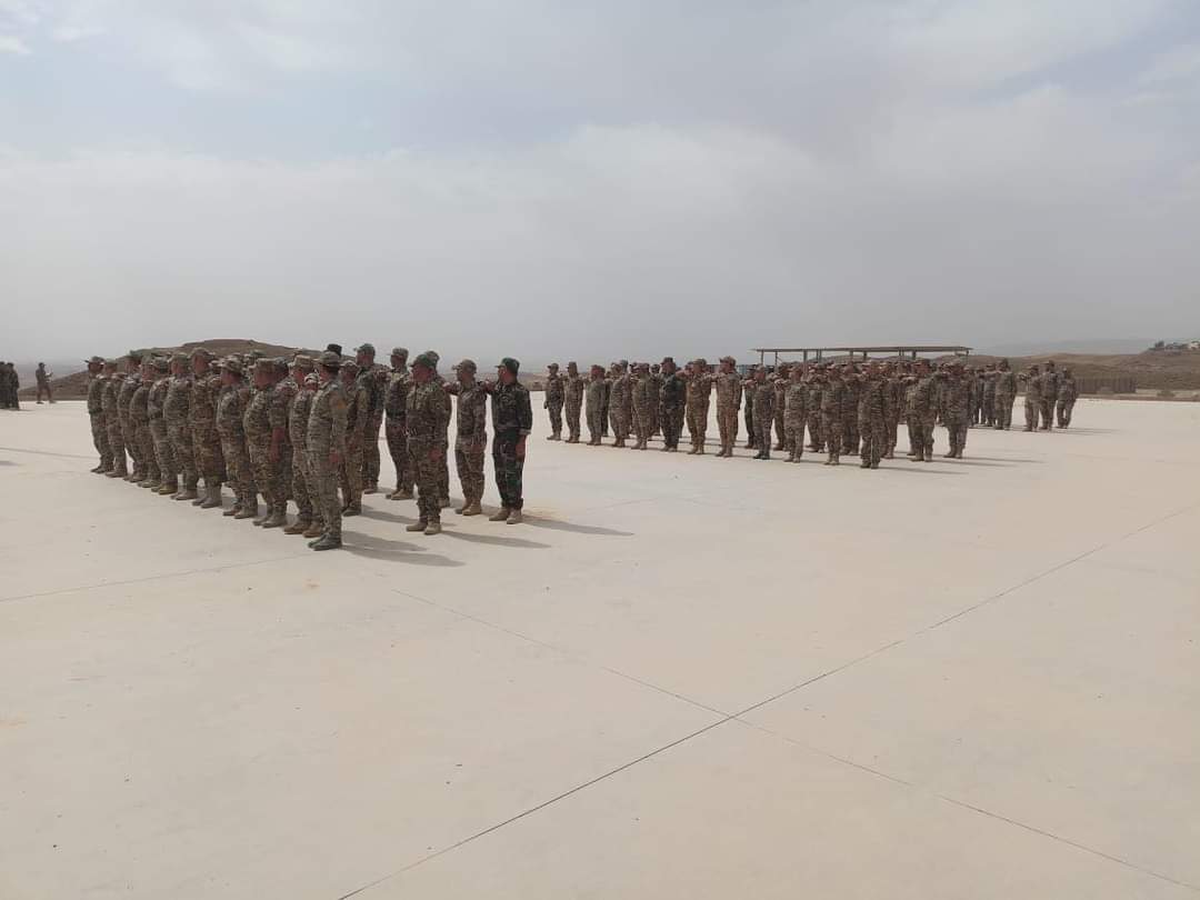 KRG_MOPE's tweet photo. Training continues for #Peshmerga at Kirkuk Infantry Training Center, the 3rd Infantry Brigade Commando regiment and the unit Commanders of the 2nd Infantry Brigade of the @KRG_MOPE.
#PeshmergaProfessionalism https://t.co/BVS5WkrBIH