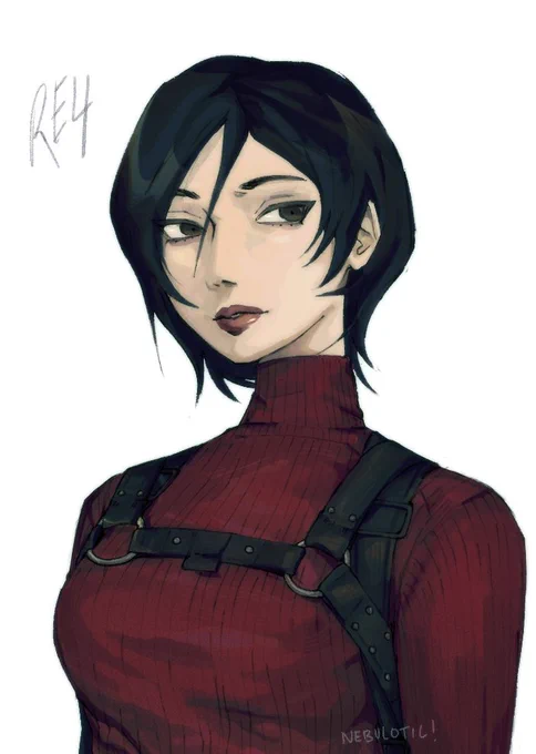 (points at one whole frame) ADA WONG! 