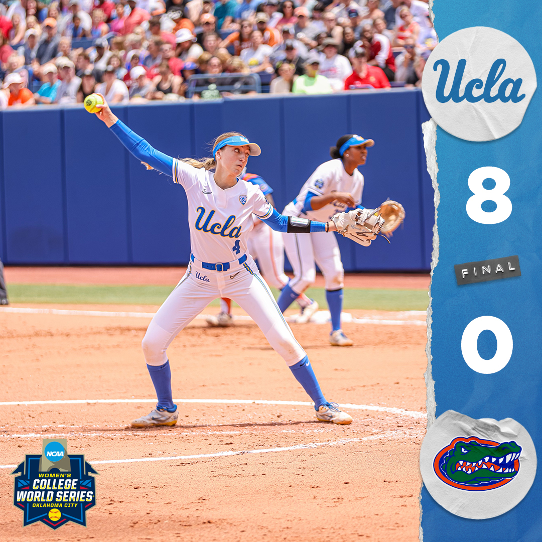 WALKING OFF AND ON TO SEMIS.

#GoBruins