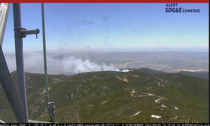 CAL FIRE/San Diego County Fire tweet media