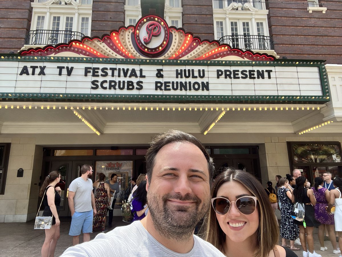 schmidtty's tweet photo. In between working 18 softball games and driving halfway to Houston to pickup our kids from their week with grandparents, @angelavschmidt and I were able to fit in a little fun @ATXFestival #ATXTVs11 #TVTogether https://t.co/SK5YQvdZIK
