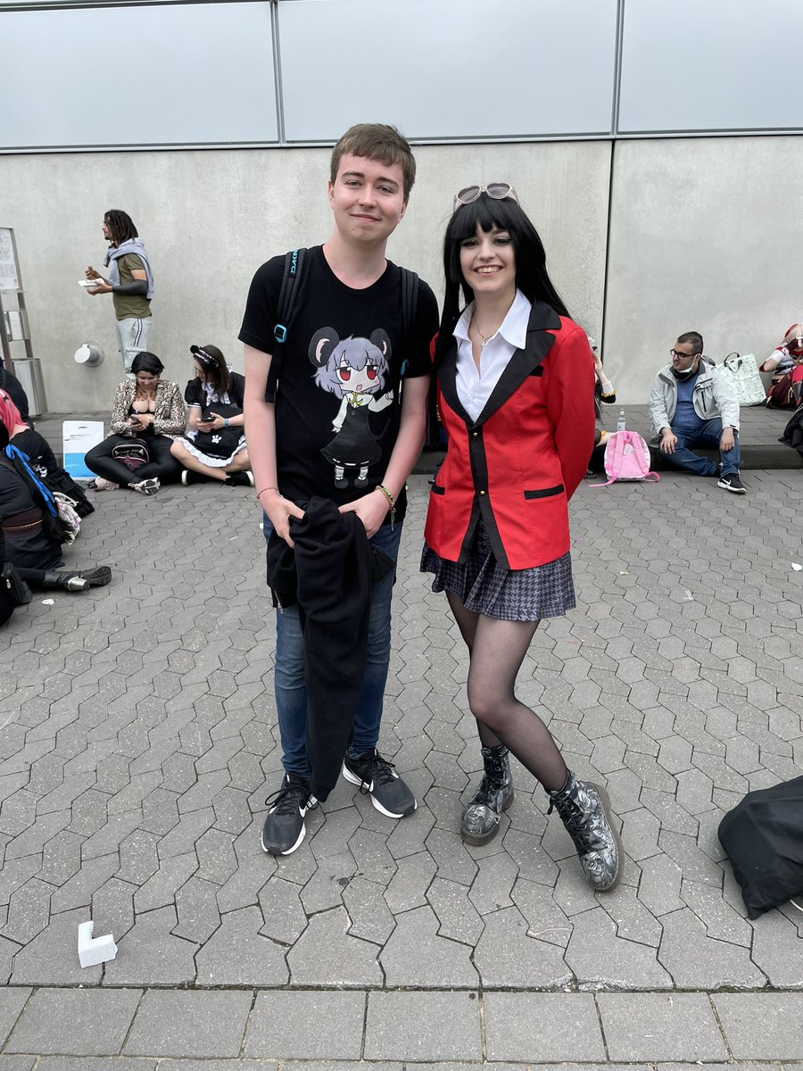 green_planet01's tweet photo. Met @cherrypieosu at Dokomi today 🥰 https://t.co/mrzvTdKtws