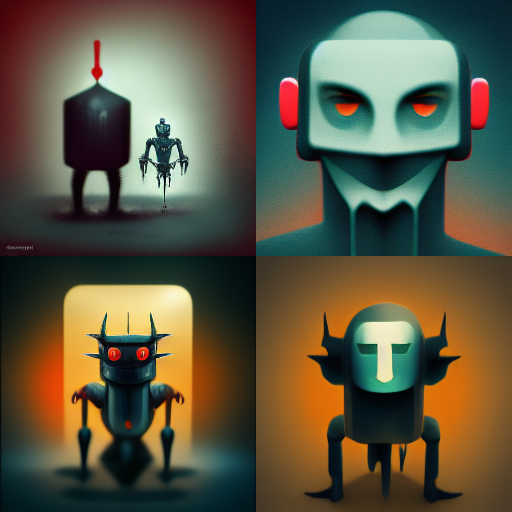 noottrak's tweet photo. Playing around with Midjourney this afternoon and decided to run everyones favorite malware fams/TAs/etc without additional prompts and see what the AI thinks of em - some of them turned out decent! #malwareart
Going to thread them all here, starting off with #Trickbot! https://t.co/55SSyVf2TO