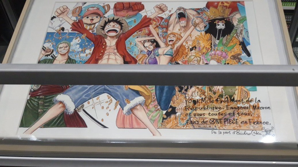 Elsouu77's tweet photo. Voici un dessin original d'Eiichirō Oda que j'ai pu voir de mes propres yeux 🤩✨
#japanaddictz https://t.co/XxzKE0ChWG