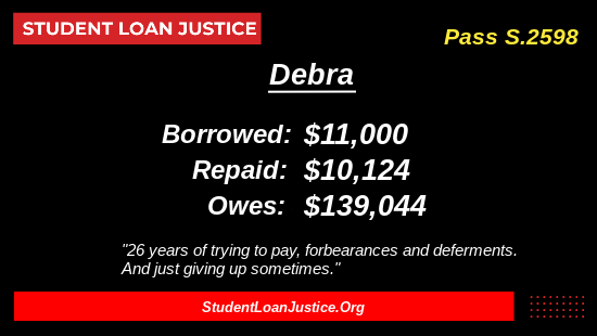 StudentLoanJus1's tweet photo. @johncusack It is legalized theft.  No dressing it up. 

#S2598 https://t.co/LLJZlak91P