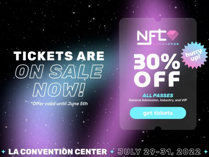 EnhancedApes's tweet photo. 53 days left until the @NFT_Expoverse event in L.A. California!
This is the last day (6/5) to get your tickets 30% off!
https://t.co/7i2zVVOx4f
Come meet your favorite #DeFi projects!
#Enhanc3Token
#GlowV2
#Affinity
#Cryft
#EverReflect
#MetaBUSD
#DarcyDonavan
And Many More https://t.co/5bX2iWkv41