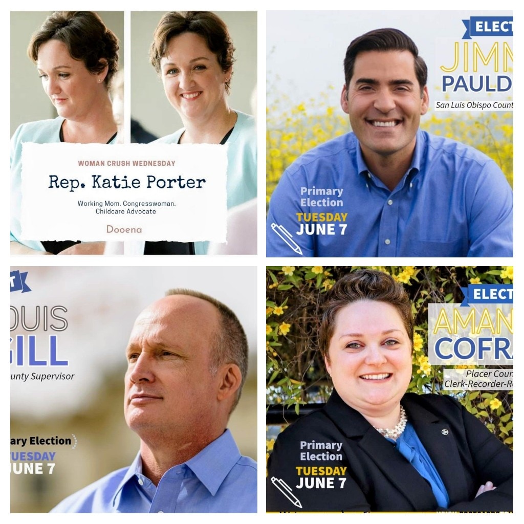 miracleguppy's tweet photo. 🗳💥TIME 4 CA PRIMARY💥🗳
☀️ Returned Signed Ballot By Mail Or Drop Box NOW
☀️ VOTE In Person JUNE 7 7am-8pm
Info: https://t.co/r7UykEauTH
#PostcardsToVoters #VoteCA #CADem #Cofran4Placer
#VoteKatiePorter #Gill4Kern
#WorkingForPlacer #PauldingForSupervisor https://t.co/HoqEvHtZkb
