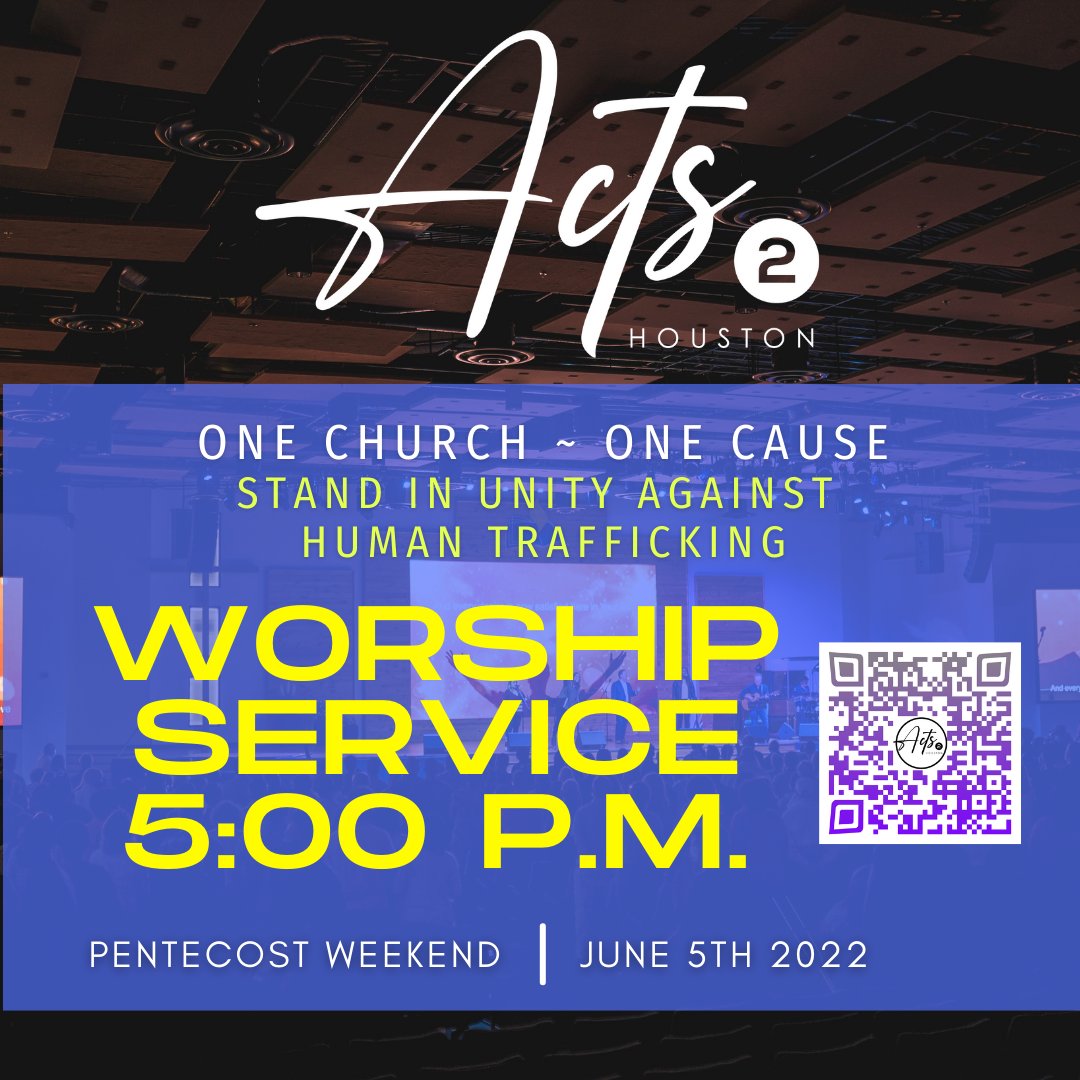 🔥Acts 2 Houston 2022: Join Us at 5:00 p.m. In-Person or LIVE on YouTube for Worship - youtu.be/748roaJo_y8 #acts2houston #humantrafficking mailchi.mp/1907b507acdd/a…
