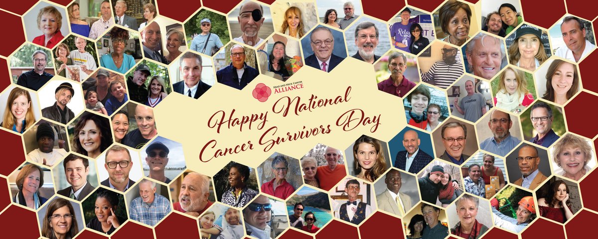 Today is #CancerSurvivorsDay and HNCA recognizes the many HNC survivors for their bravery, strength, and determination that they have shown when facing cancer. You all are living inspirations to show that every life is worth fighting for. bit.ly/3lIZRkb #NCSD2022
