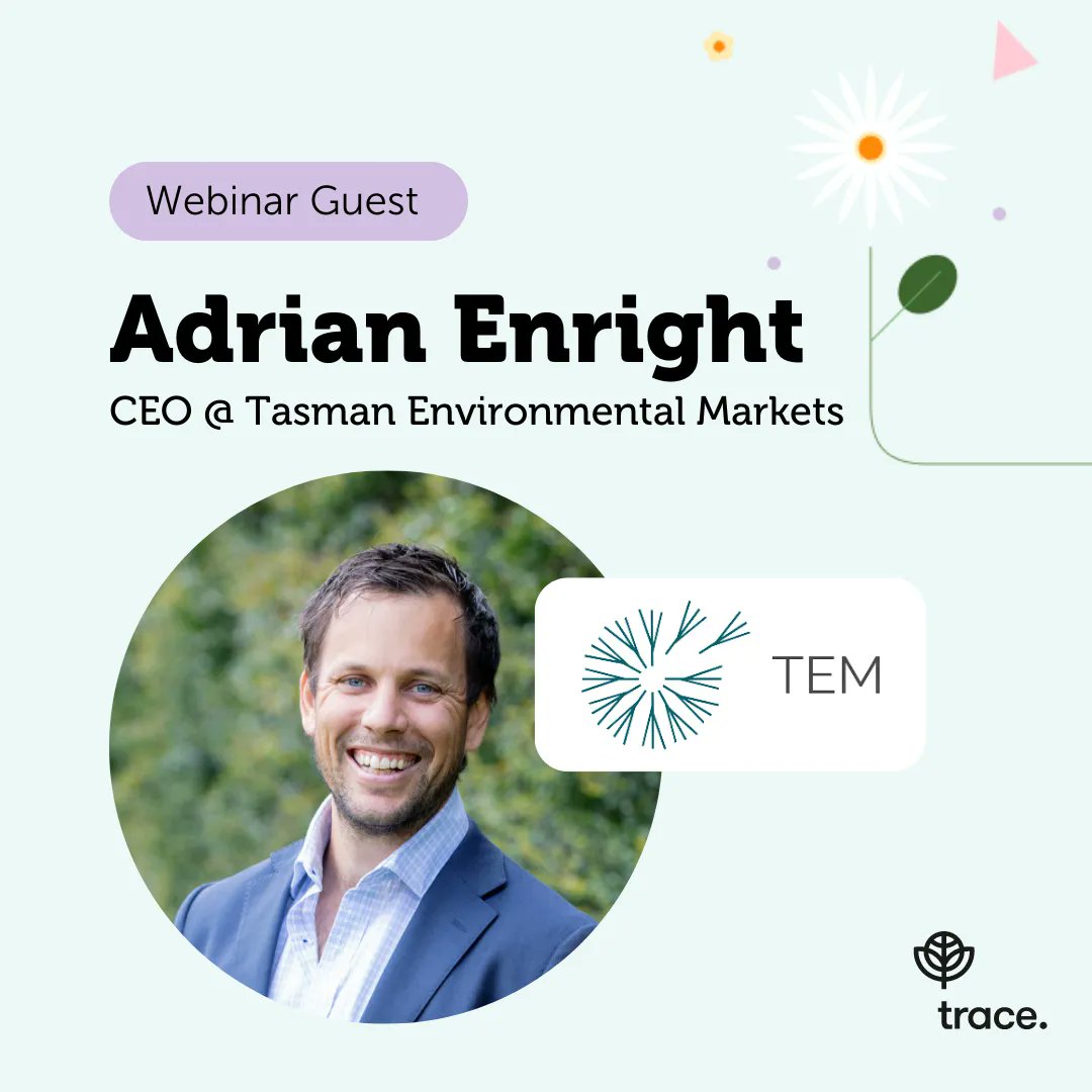Adrian Enright, CEO of TEM is joining our next webinar - "Carbon offsetting 101 (for business)" on Wednesday 15th July, 12:30pm AEST. Have you registered yet? 🥸 buff.ly/3PJ7SEh
#carbonoffsets #carbonneutral #carbonfootprint #sustainablebusiness