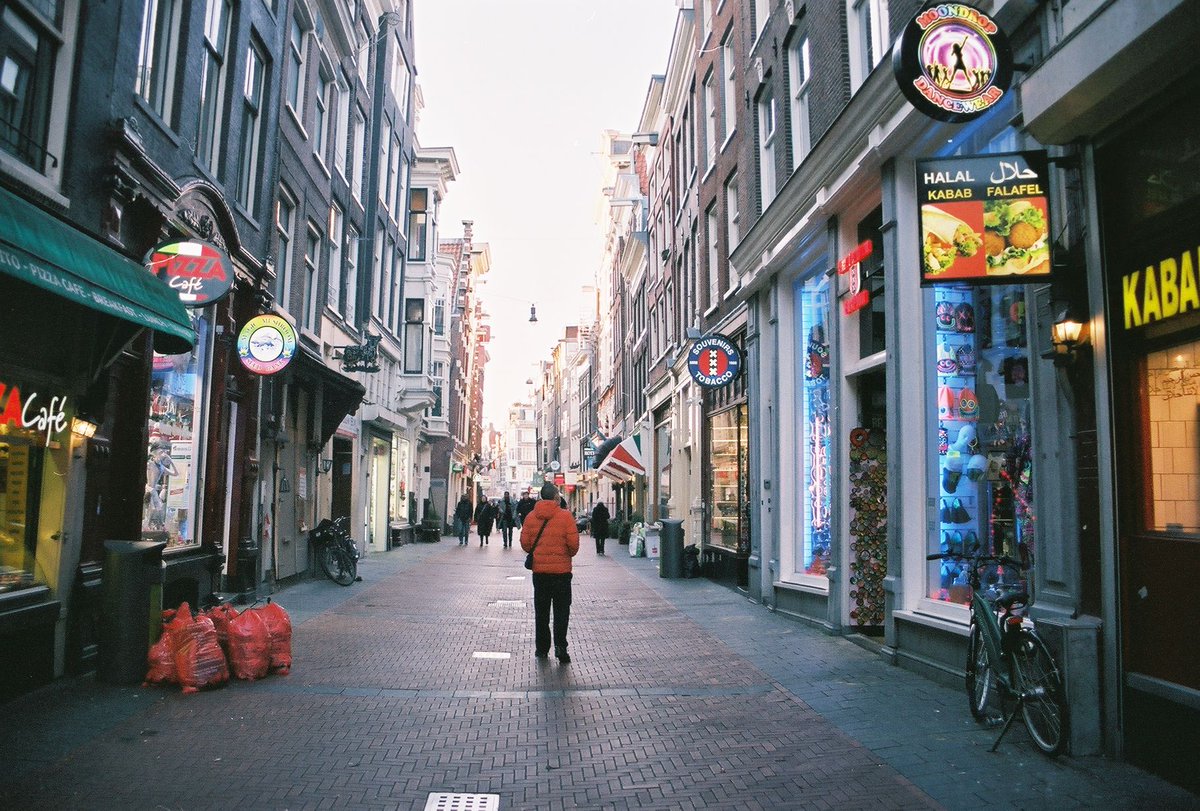 Roulote e Amesterdão