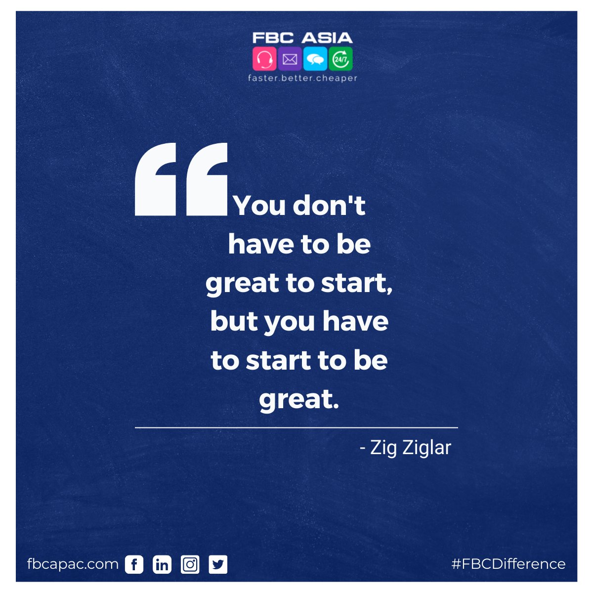 FBCAsiaPacific's tweet photo. The first step is always the hardest, but once you've taken it, things will begin to fall into place. #HappyMonday

#QOTD #FBC #FBCDifference https://t.co/otMpBnSah1