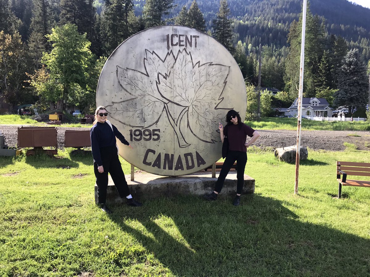 Just saw the worlds biggest penny and the worlds oldest phone booth… what did YOU do today?