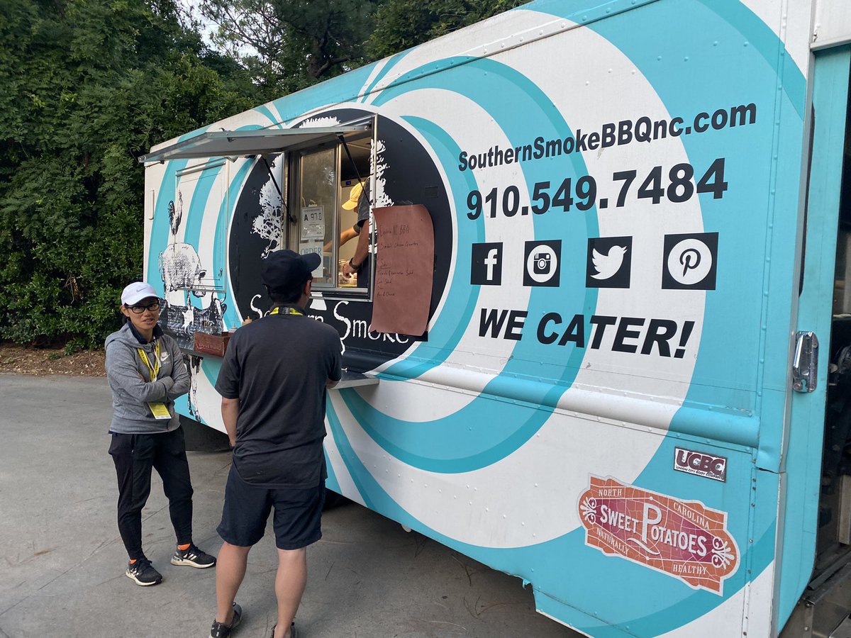 The @usga kindly gave us scribes some of the best BBQ of my life tonight. Seriously.