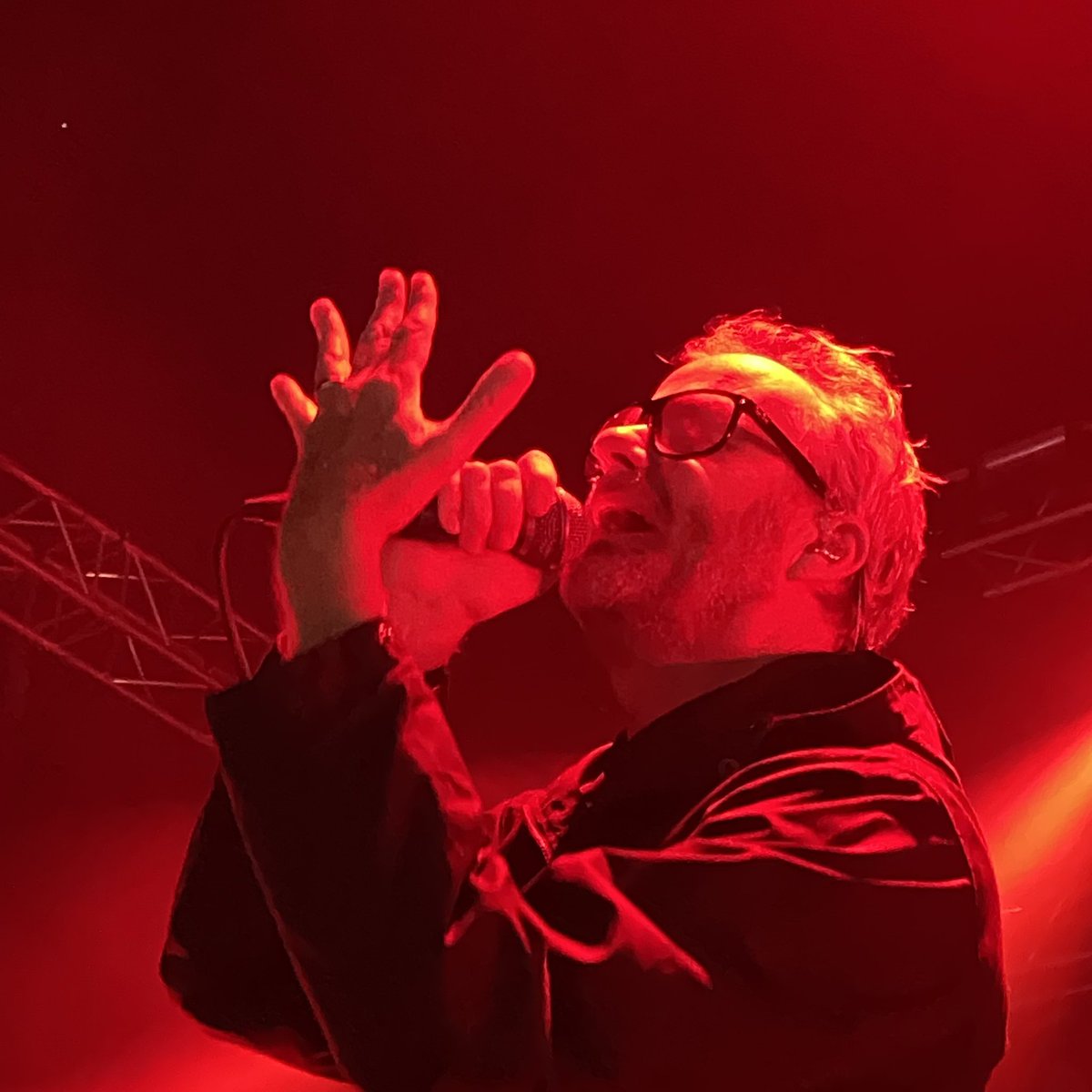 elizzdev's tweet photo. The National being awesome in Limerick tonight @mydolans @TheNational #Limerick https://t.co/64sclSXMMs