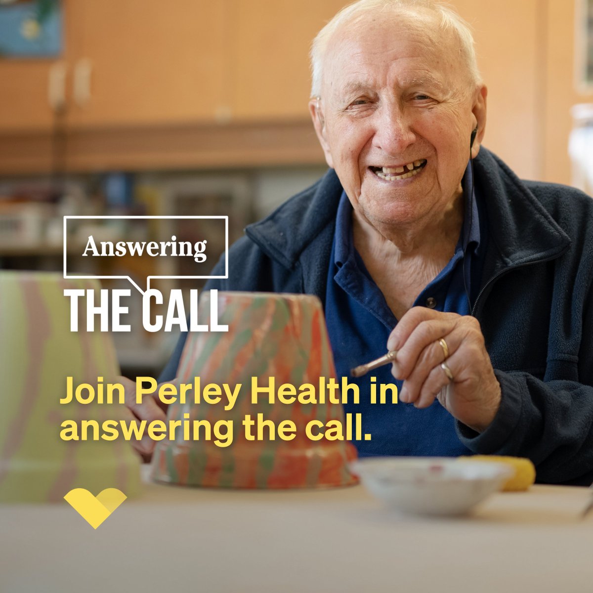 PerleyHealth's tweet image. @PerleyHealth is asking people of all ages to help complete the final phase of the $10 million Answering the Call Campaign for innovation and excellence in Seniors and Veterans care. Join us at answeringthecall.care