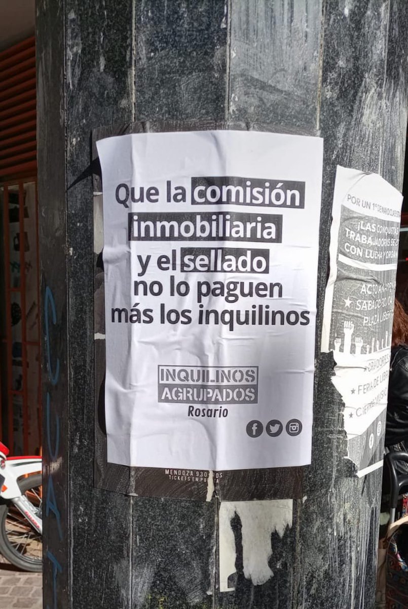 InquilinosR's tweet photo. Hoy estuvimos en la Plaza Libertad volanteando, charlando y juntando firmas para que la comisión inmobiliaria y el sellado no lo paguen más los inquilinos.

Si nos organizamos y luchamos, todo es posible.
¡Sumate!

@InquilinosAgrup 
@mesainquilinxs https://t.co/gnSFsLdy9W