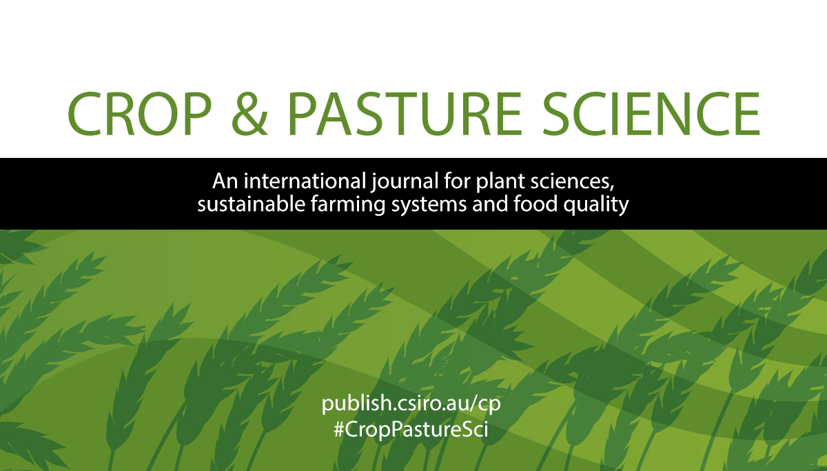 CSIRO Publishing tweet media