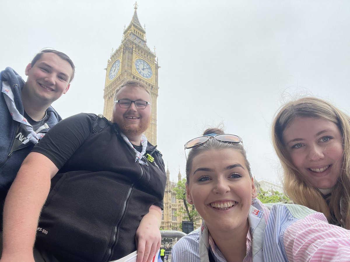 Fantastic couple of days in London with the Merseyside Youth Shape Team for the Platinum Jubilee Party- what a show !! Thank you <a href="/MerseysideScout/">Merseyside Scouts</a> 😁😁💜