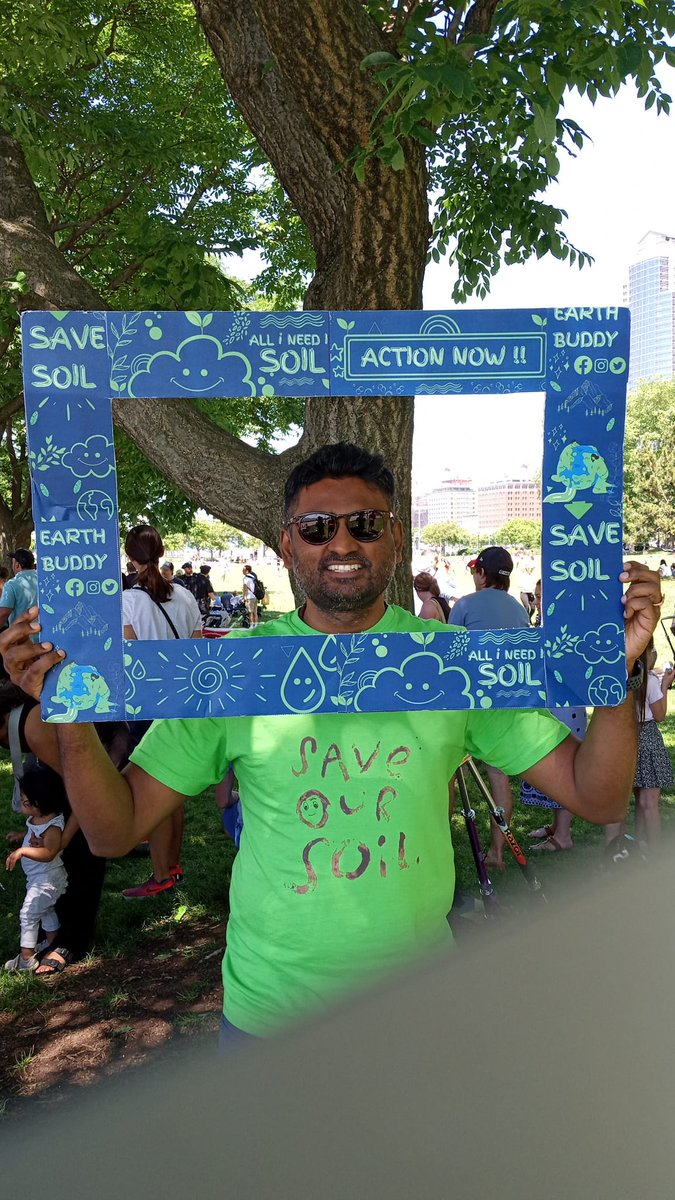 DebbieGei's tweet photo. Another bful #EarthBuddy working to #SaveSoilSaveEnvironment https://t.co/NIRgop9lRG