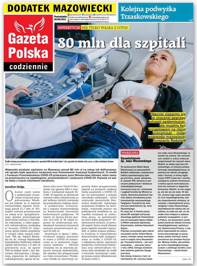 jacekbea's tweet photo. Dla 😍prenumeratorów e-wydania 🗞️@GPCodziennie nowe poniedziałkowe wydanie #GPC z dodatkami regionalnymi https://t.co/YphsIjmPMU
#CodziennaExtra
👉https://t.co/bT31BUIdN0👈
https://t.co/wAmMgUTfIl https://t.co/EdOUYIM3rD