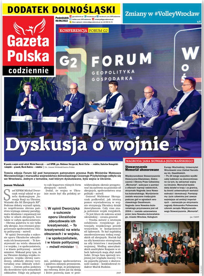 jacekbea's tweet photo. Dla 😍prenumeratorów e-wydania 🗞️@GPCodziennie nowe poniedziałkowe wydanie #GPC z dodatkami regionalnymi https://t.co/YphsIjmPMU
#CodziennaExtra
👉https://t.co/bT31BUIdN0👈
https://t.co/wAmMgUTfIl https://t.co/EdOUYIM3rD