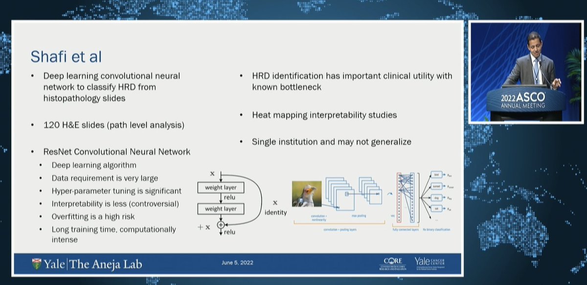 wearemedsir's tweet photo. "Rise of the Machines" 🤖 #artificialintelligence in oncology! Excellent summary by @SanjayAnejaMD @YaleMed, sharing posters from Dr. Zhang #GenomicTestingCooperative, Dr. Shafi @iNDXAi, and Dmitry Zarubin @BostonGeneCorp!
#ASCO22 #AI #MachineLearning https://t.co/mZHXIaX1D2