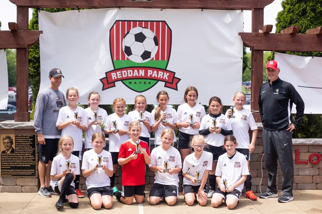 NSSC1998's tweet photo. Fun weekend in Verona, WI-- both the U11 and U12 girl teams ended up in the championship games, at the same time, playing right next to each other! The sideline was filled with North Scott fans cheering! #NSSC1998 #NorthScottSoccer #NorthScott #NorthScottLancers #YouthSoccer https://t.co/poo9r6caW3