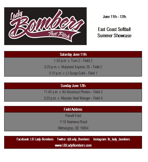 Lady_Bombers's tweet photo. Not the best weekend for our team in Lancaster. We finished 1-1-1 on the weekend. Thank you to all the coaches who came out to watch. 

Back at it next weekend in East Coast Showcase -Wilmington Fields. https://t.co/NcU4orovX9