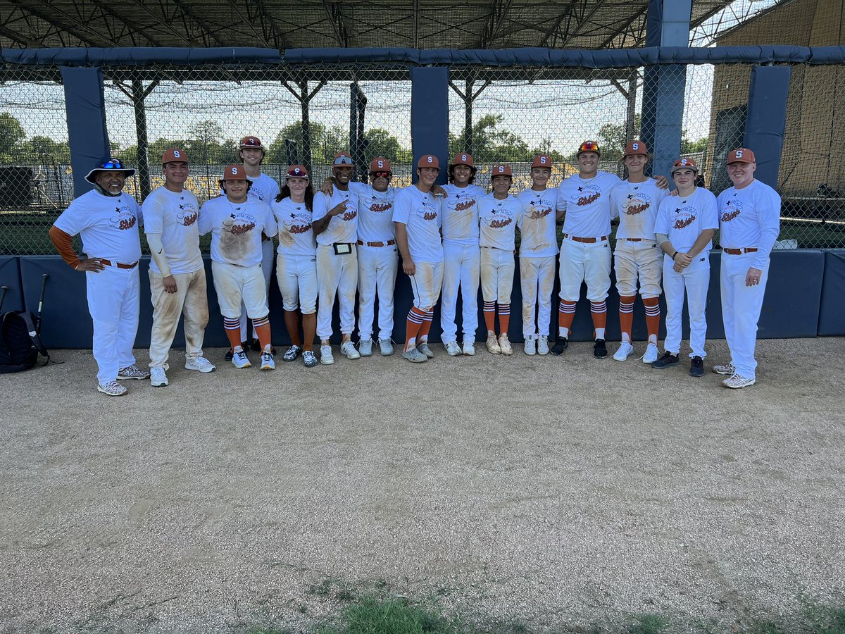 TurnTwoTournaments (@turn2tournamnts) on Twitter photo Congrats to <a href="/stsliders/">South Texas Sliders</a> 18 for finishing the tournament with a big win over TNT baseball. PoGs are Nakia Villarreal (Ballinger HS 2022) and Thomas Prado (Medina Valley 2022).
Villarreal - 1-3 4 RBIs
Prado - 6 IP 0 H 0 R 1 BB 💎
SLIDERS ARE THE 18 U CHAMPS!! Congrats to <a href="/stsliders/">South Texas Sliders</a> 18 for finishing the tournament with a big win over TNT baseball. PoGs are Nakia Villarreal (Ballinger HS 2022) and Thomas Prado (Medina Valley 2022).
Villarreal - 1-3 4 RBIs
Prado - 6 IP 0 H 0 R 1 BB 💎
SLIDERS ARE THE 18 U CHAMPS!!