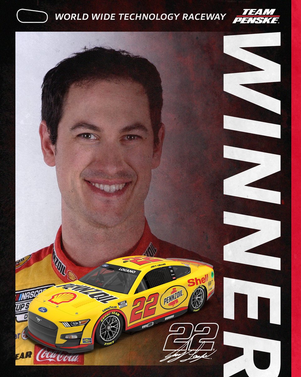 .<a href="/joeylogano/">Joey Logano</a> WINS AT GATEWAY! 

<a href="/shellracingus/">Shell Racing US</a> | #NASCAR
