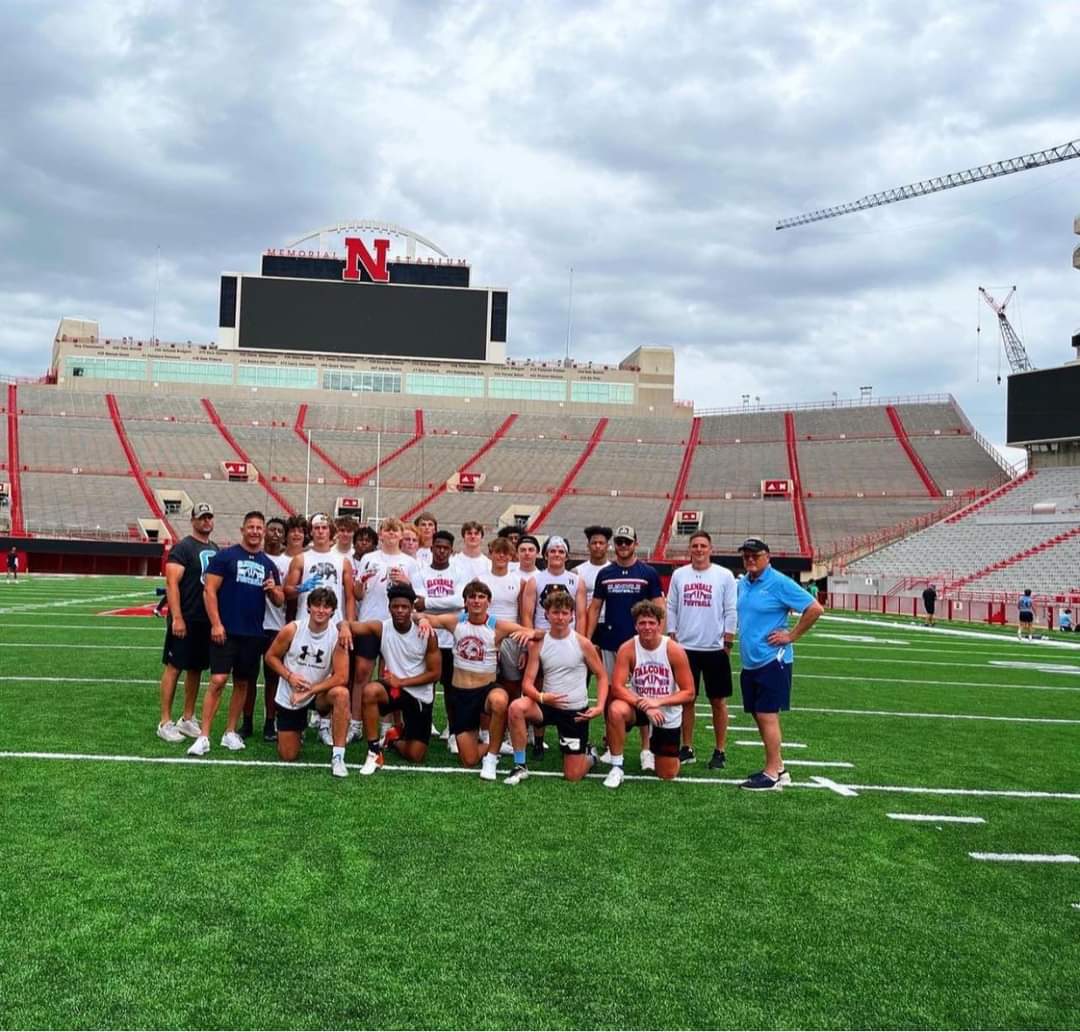 Glendale_FB's tweet photo. Glendale Football takes 2nd place at the University of Nebraska 7on7. Heading to the University of Tennessee next! #SGFB https://t.co/Bx54hck2PW