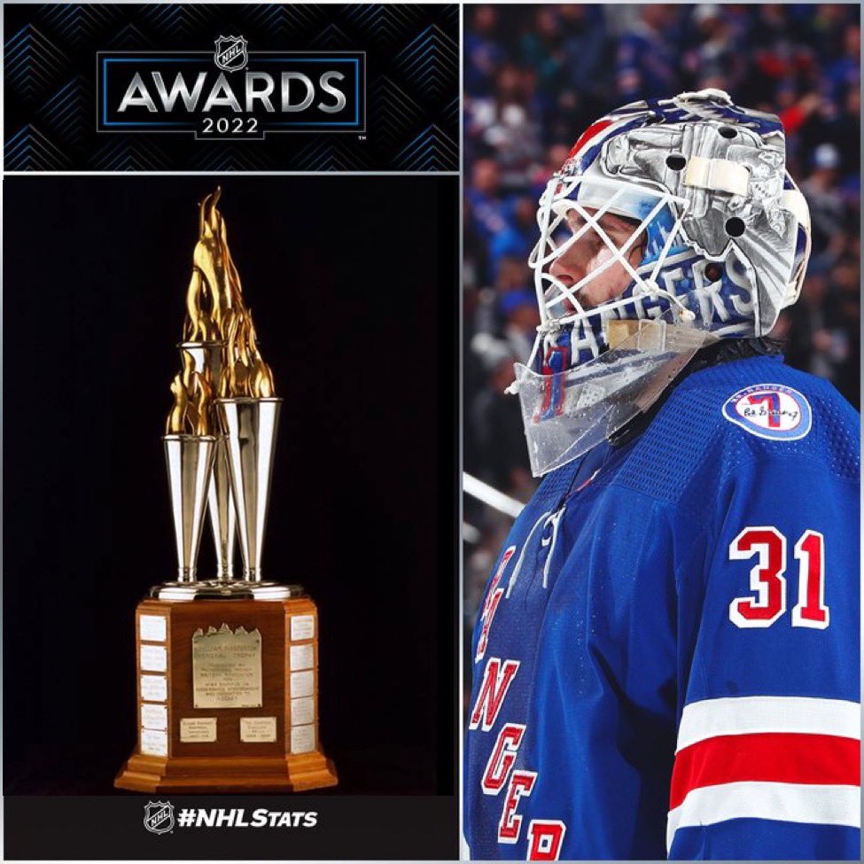 BoltsJolts's tweet photo. Congratulations to NYR Igor Shesterkin for winning the 2022 Bill Masterton Memorial Trophy. 

Igor demonstrated great perseverance and dedication to hockey in his return to play after being shot in the second period of todays game. https://t.co/nwALYsCl9O