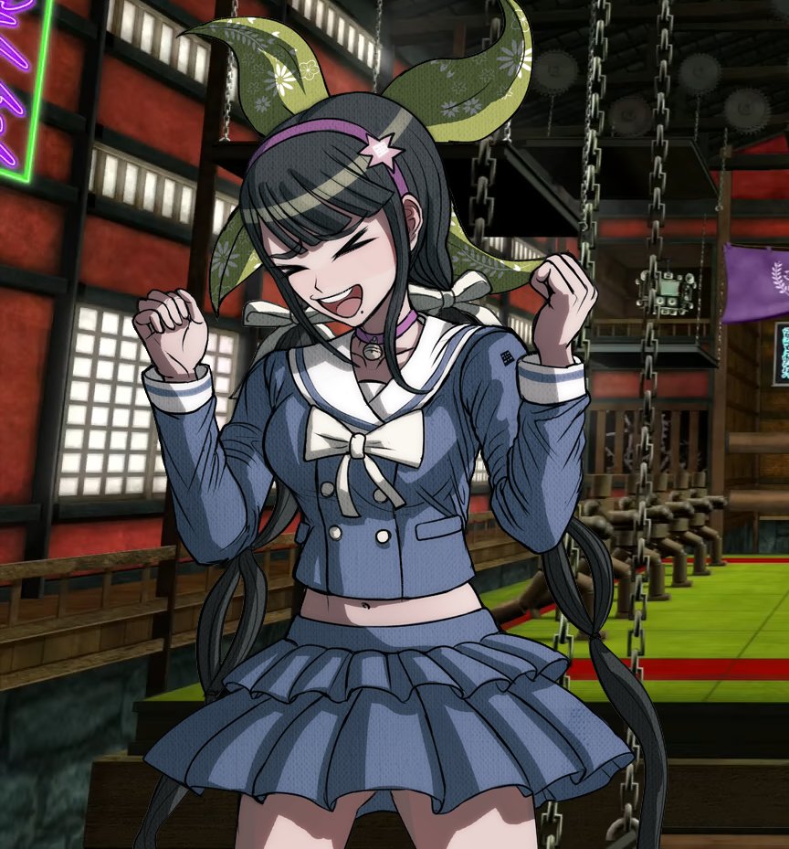 ❝ Himikooooooo!!

Move it, degenerates! Himiko's here!! ❞